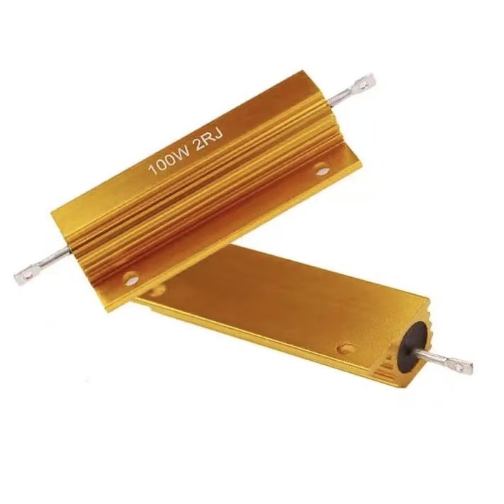 Aluminum housed, cement and wirewound resistors side by side — Hongyi Electronics