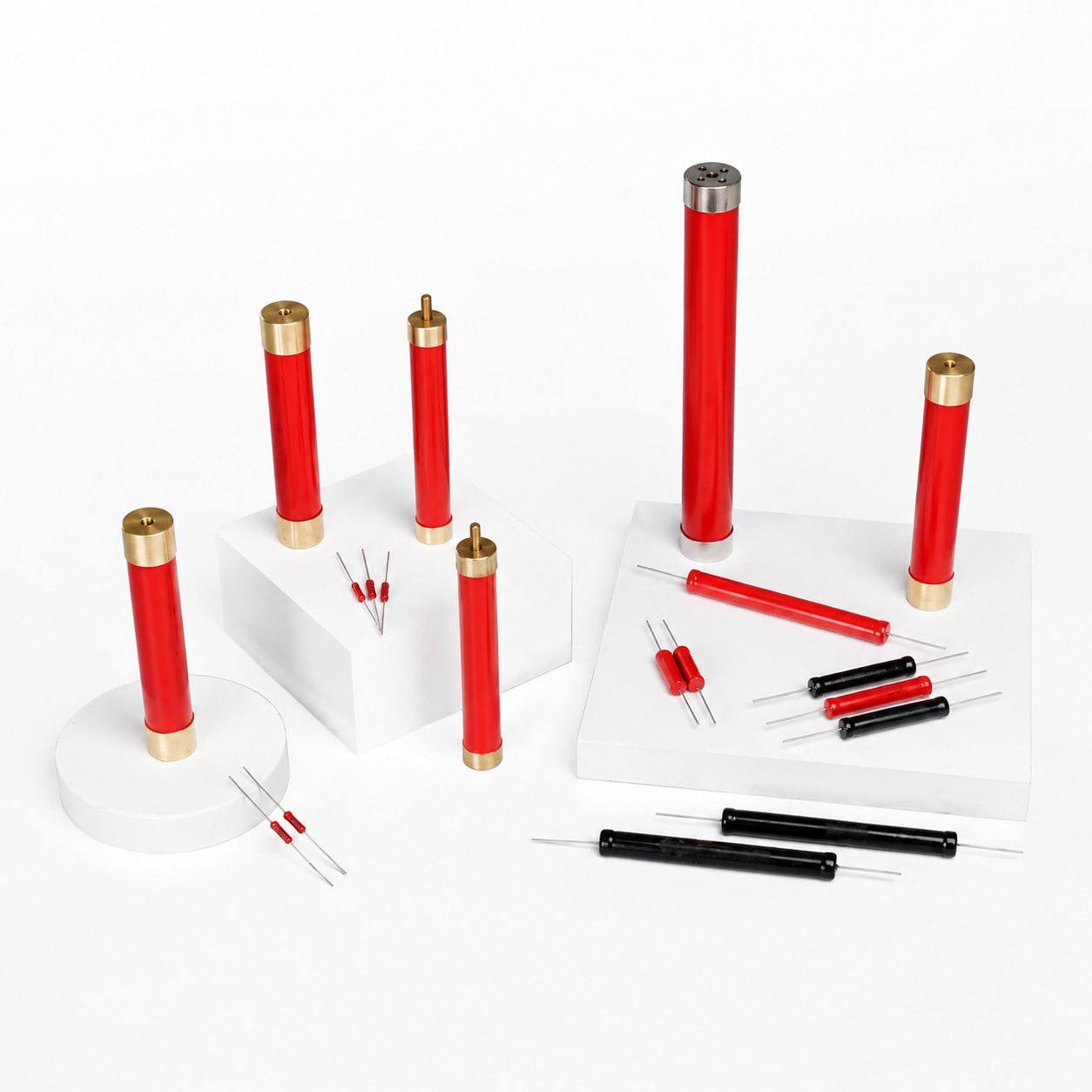 圆柱型玻璃釉高压电阻 — 细节图 1